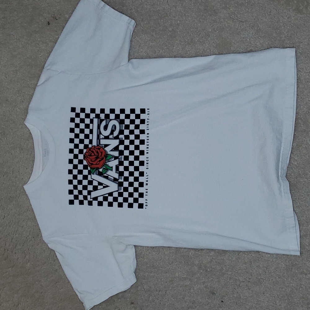 Vans white shirt